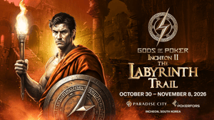 Gods of Poker Returns to Incheon for The Labyrinth Trail