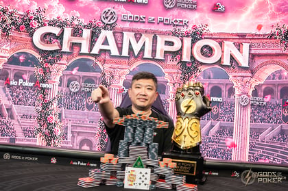 Yu Jui Chen Secures Home Victory in the 2026 Gods of Poker Taipei II Main Event